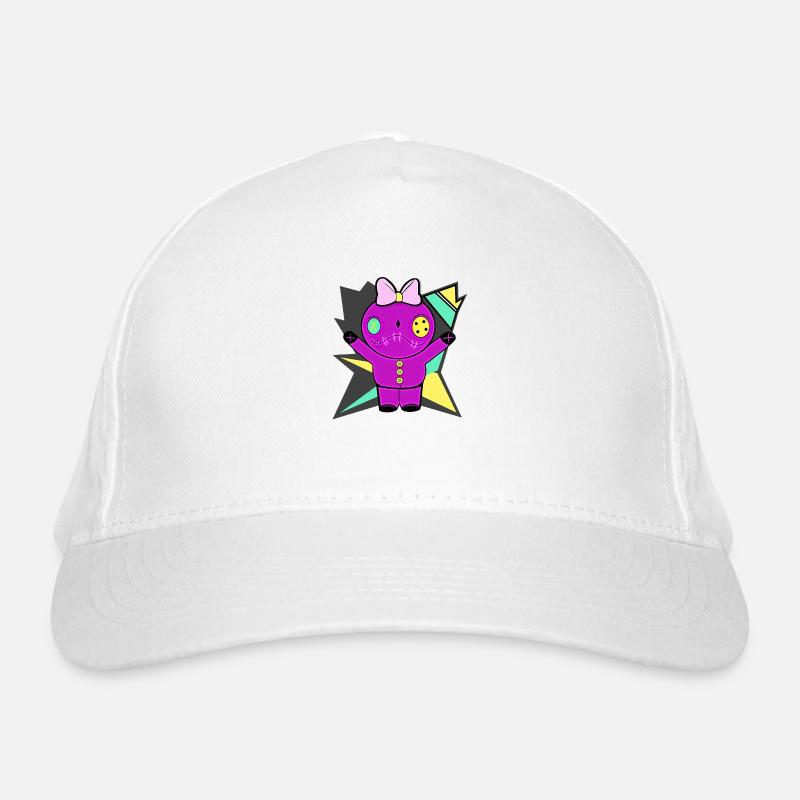 Lexa - Bio-Baseballkappe - Weiß