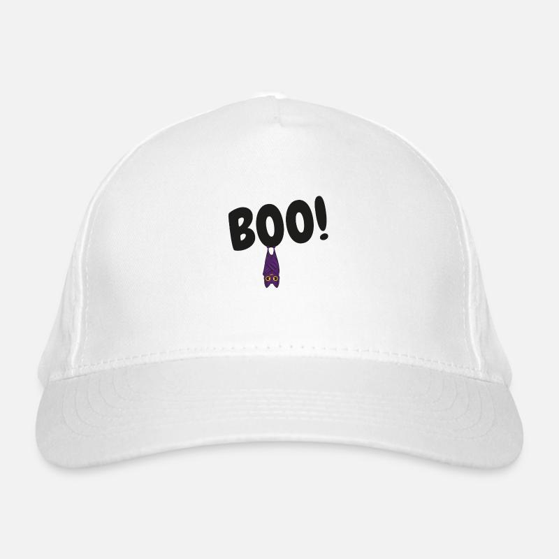 Boo bat Organic Baseball Cap
