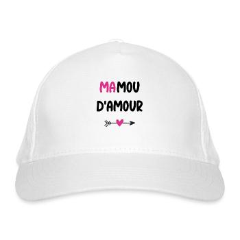 Mamou d'amour - Casquette classique bio - blanc - Devant
