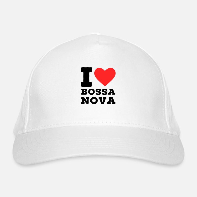 Ich liebe Bossa Nova Bio-Baseballkappe