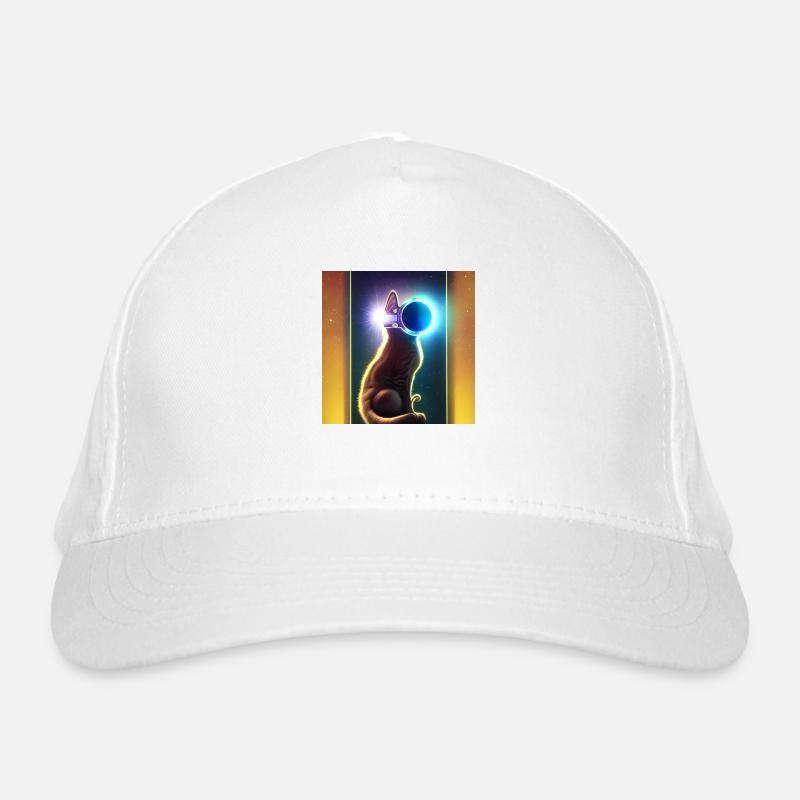 Die Universums Katze Bio-Baseballkappe