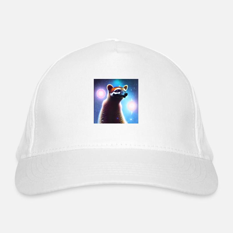 Nasenbär Bio-Baseballkappe
