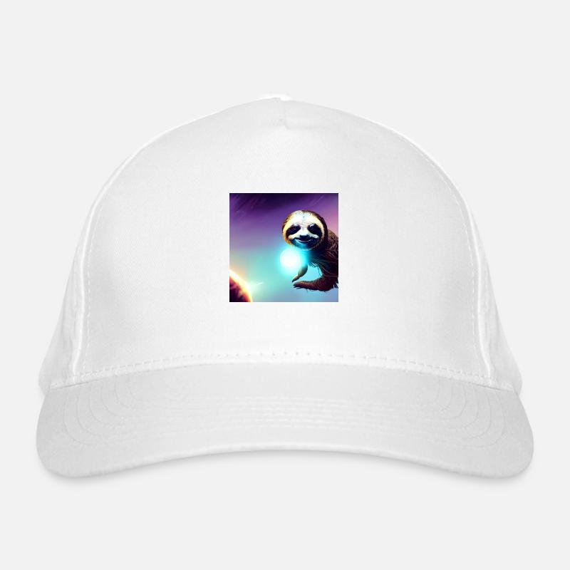 Sloth Chill Lazy Animals Organic Baseball Cap