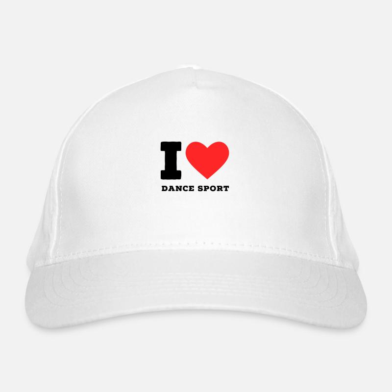J’adore la danse sportive Casquette classique bio