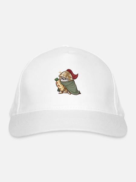 Chevalier - Casquette classique bio - blanc - Devant