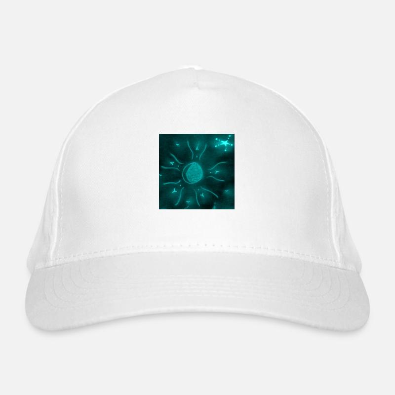 LUNE ÉTOILÉE BLEUE Casquette classique bio