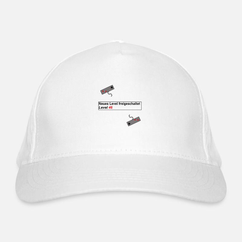 Geschenk Geschenkidee Geburtstag Gaming Level Up Bio-Baseballkappe