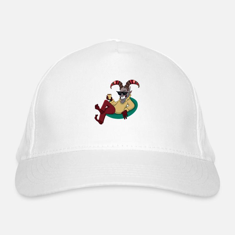 Krampus Percht Devil 2306 Casquette classique bio