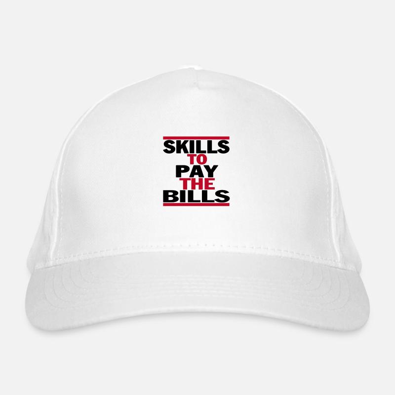 Compétences pour payer les factures Casquette classique bio