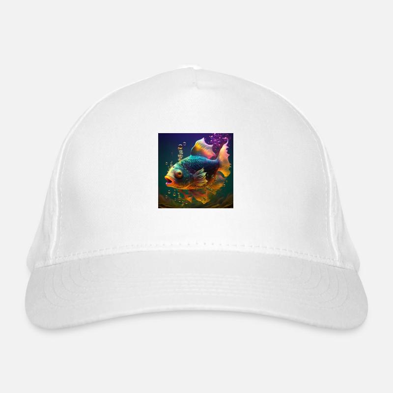 Poisson coloré, design unique Casquette classique bio