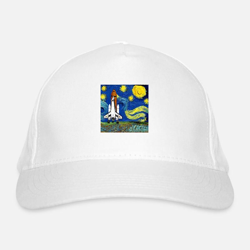 navette spatiale van gogh Casquette classique bio