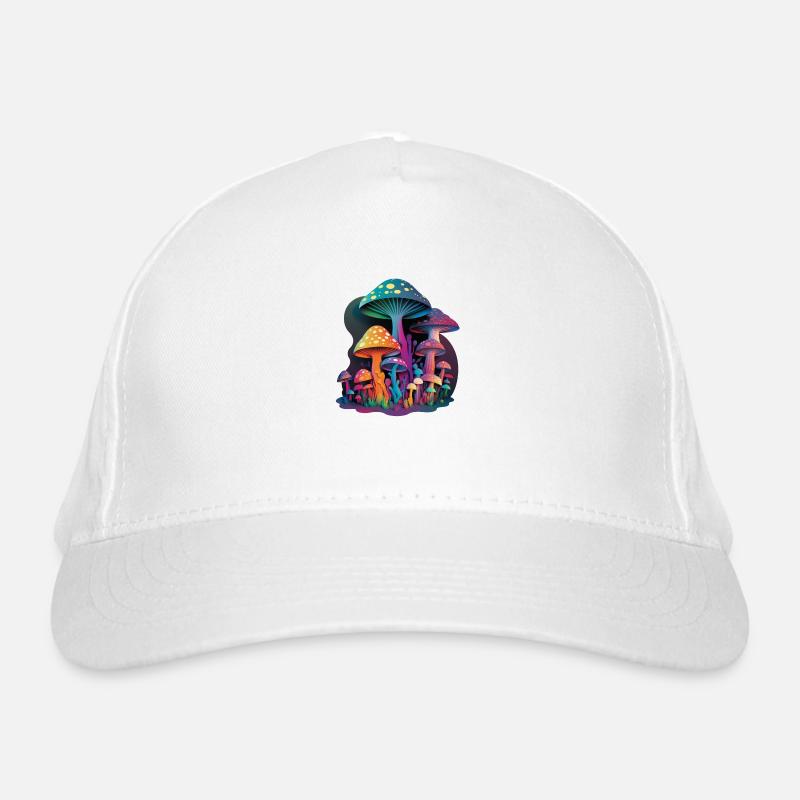 TRIPPY MUSHROOMS Bio-Baseballkappe