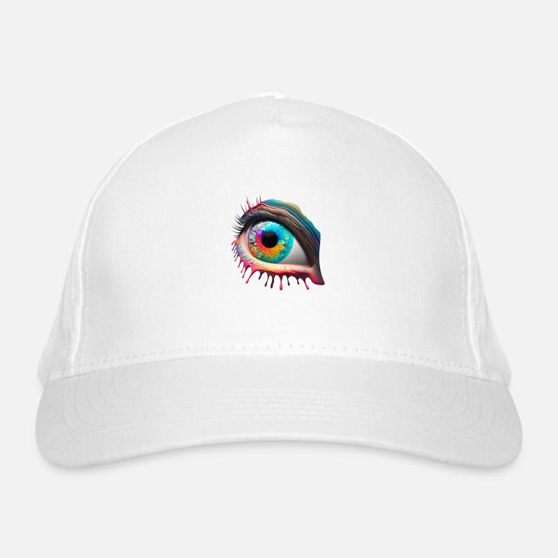 TRIPPY AUGE Bio-Baseballkappe