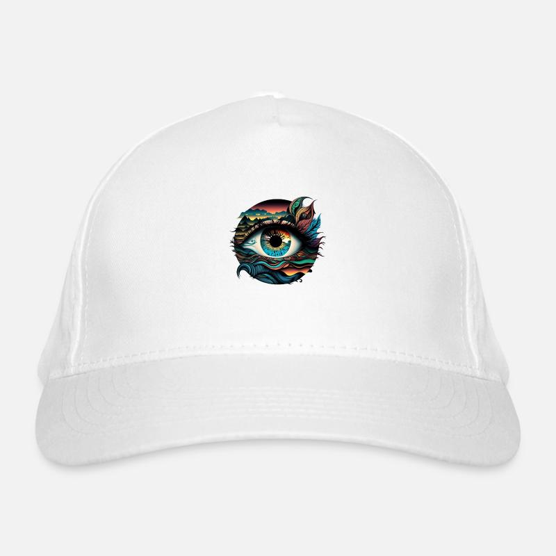 TRIPPY EYE Organic Baseball Cap