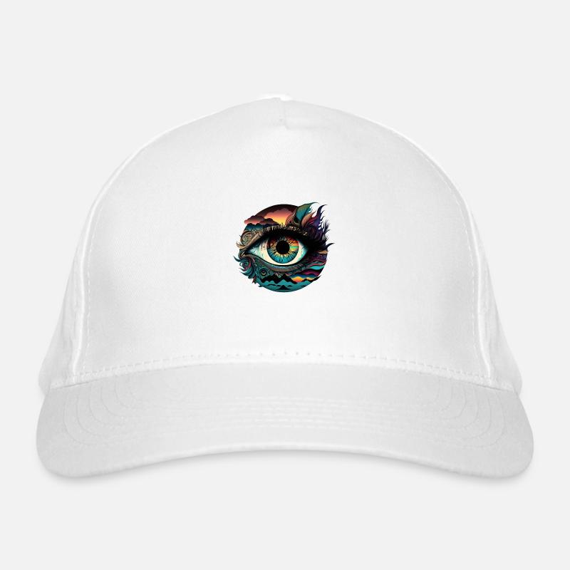 TRIPPY EYE Organic Baseball Cap