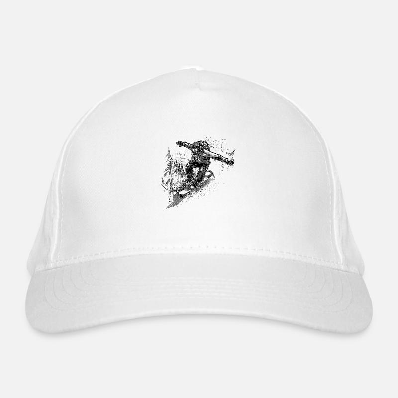 Snowboard tout-terrain Style de snowboard extrême Casquette classique bio