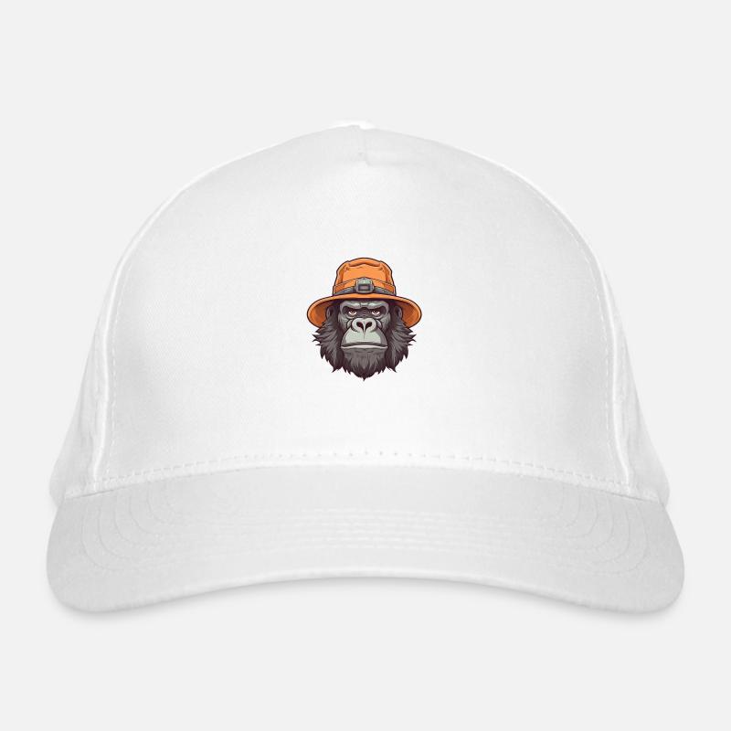 Gorille au chapeau Casquette classique bio