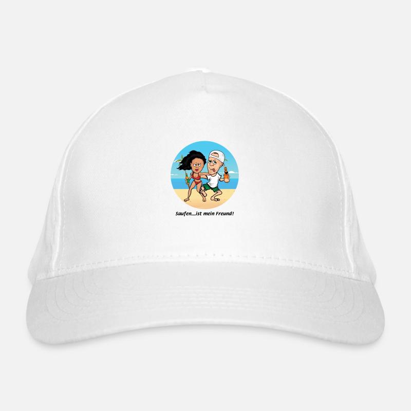 Bibine... est mon ami! Casquette classique bio