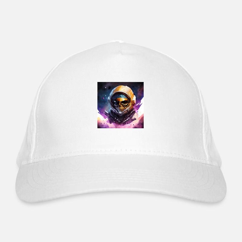 Colorful space pirate Organic Baseball Cap
