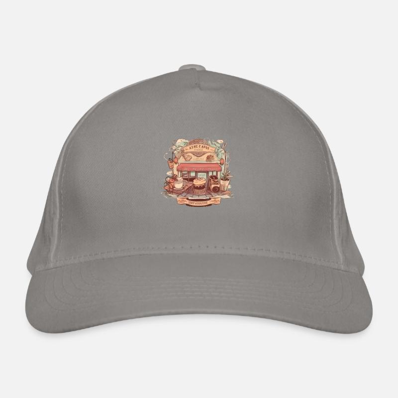 Bakery and bakery: a delicious combination Organic Baseball Cap