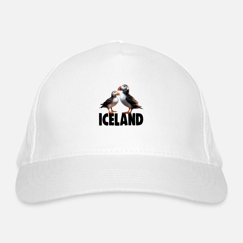 ISLAND PUFFINS Organic Baseball Cap