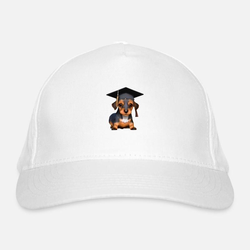 Baccalauréat Certificat de fin d’études pour chiens teckels Casquette classique bio