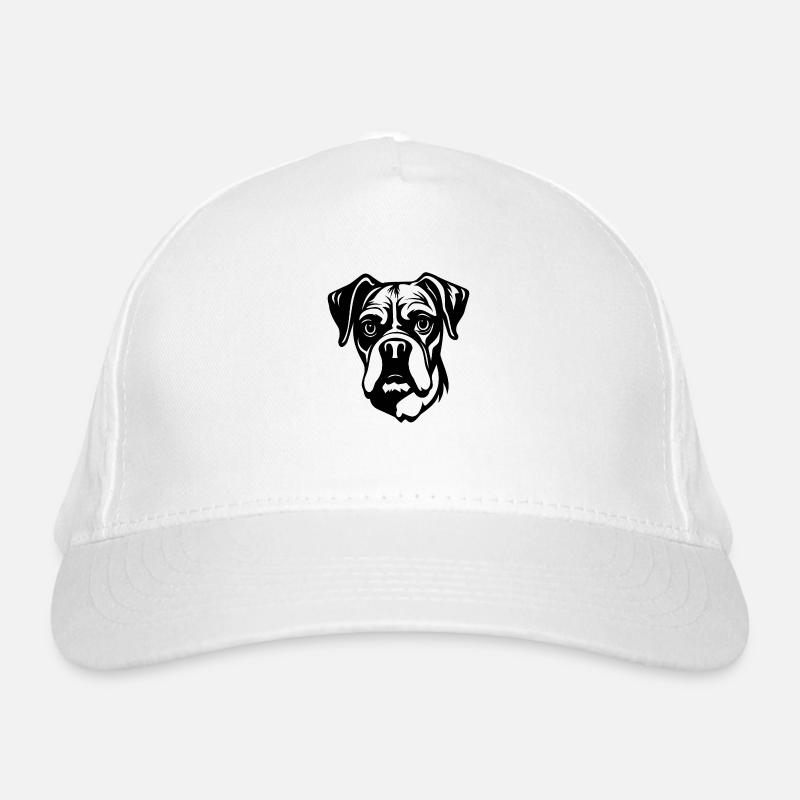 Boxer Hund Hunderasse Bio-Baseballkappe