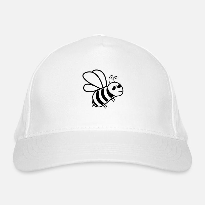 biene cool Bio-Baseballkappe