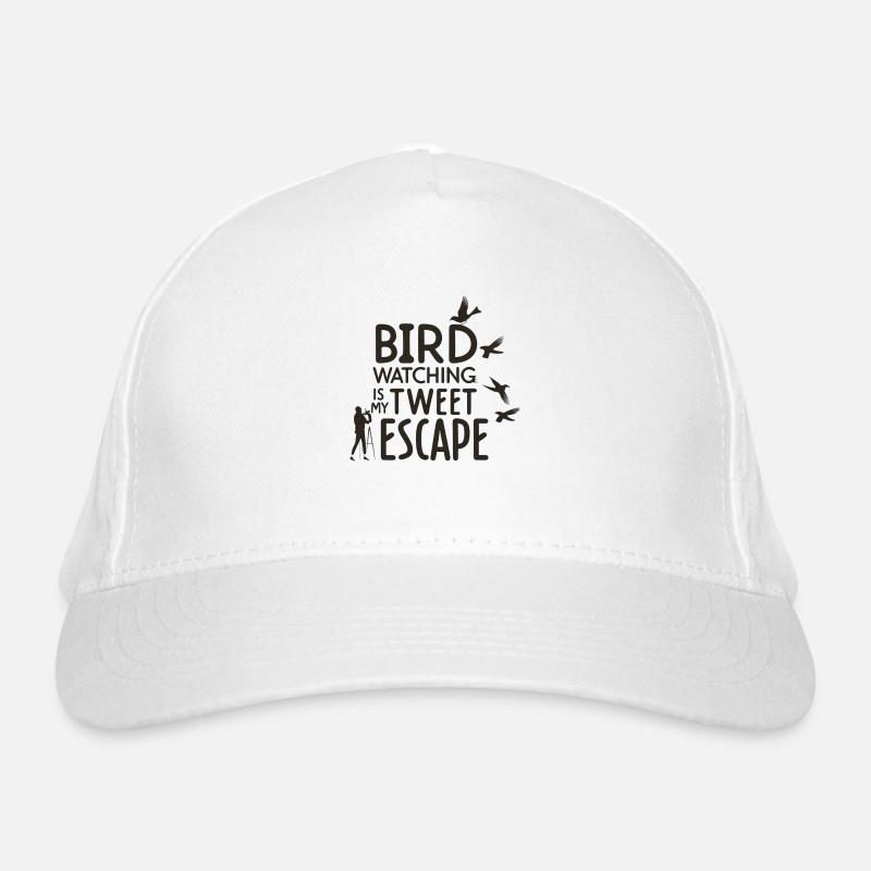 Slogan pour les observateurs d'oiseaux Casquette classique bio