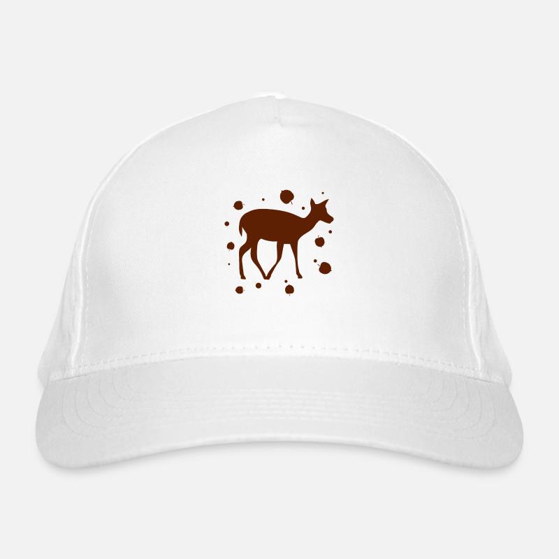 Chevreuil faon - Forêt, Nature, Bien-être animal Casquette classique bio