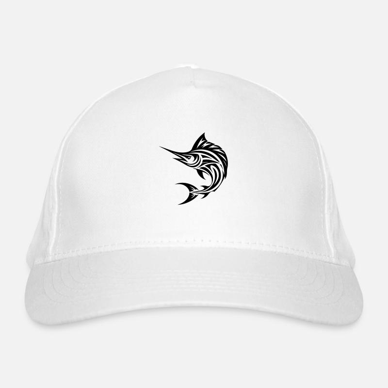Swift Sailfish - Elegant Swordfish Organic Baseball Cap