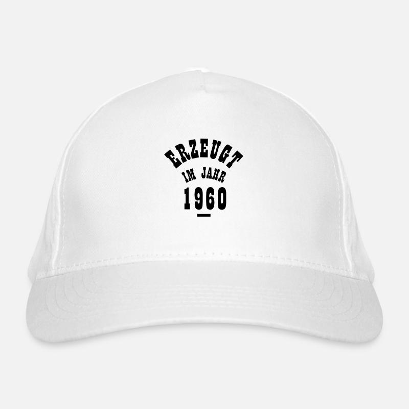 Créé en 1960 Casquette classique bio