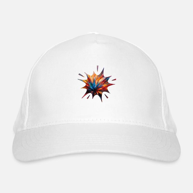 Bunte Farb-Explosion - ApriNoeScor Bio-Baseballkappe