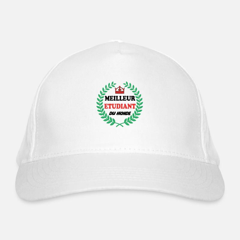 MEILLEUR ETUDIANT DU MONDE Casquette classique bio