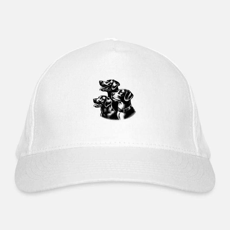 Meute de petits chiens comme portrait Casquette classique bio