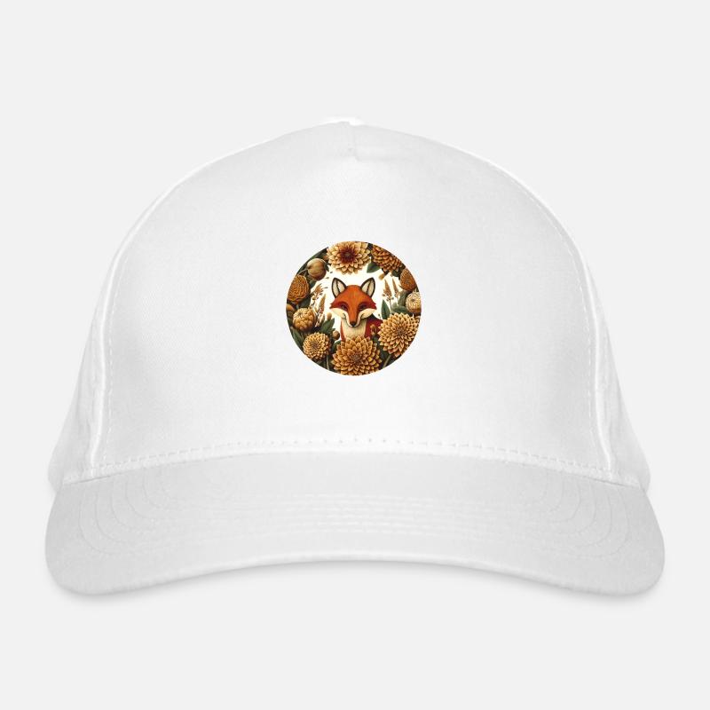 Rotfuchs Bio-Baseballkappe