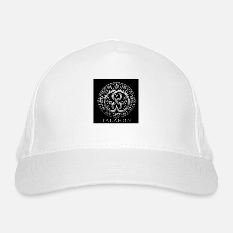 Talahon white Bio-Baseballkappe