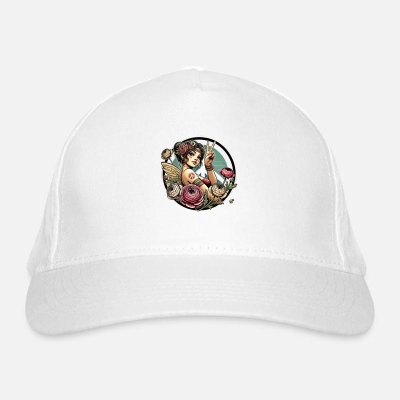 Fée hippie Casquette classique bio