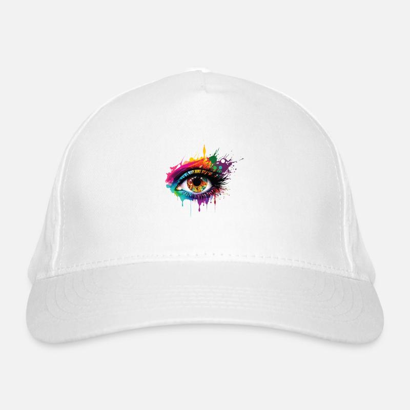 Funky Eye Organic Baseball Cap