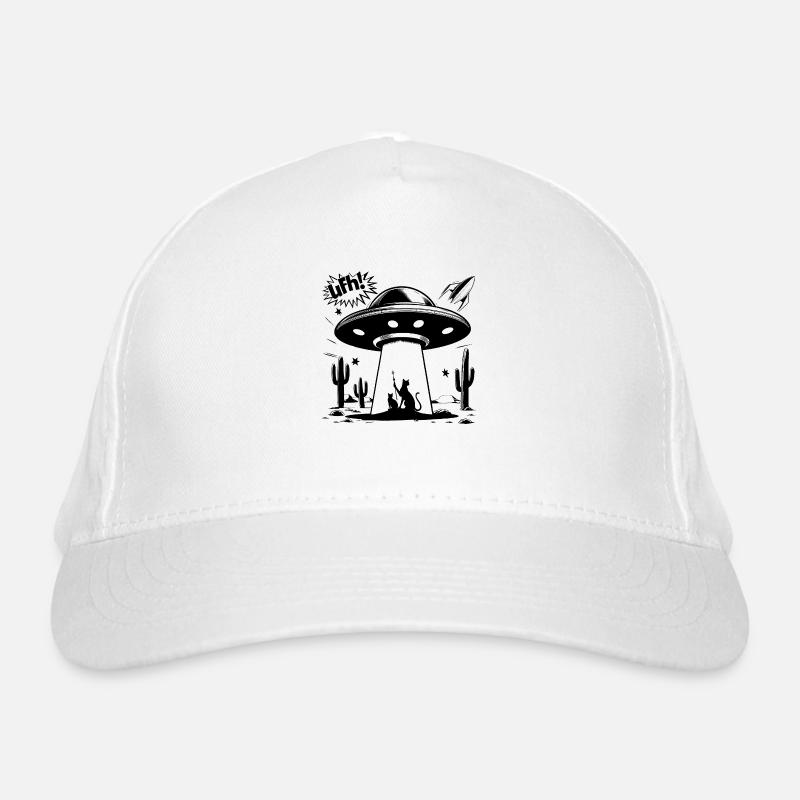 UFO Cat Organic Baseball Cap