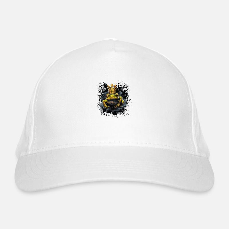 Frog Crown Organic Baseball Cap