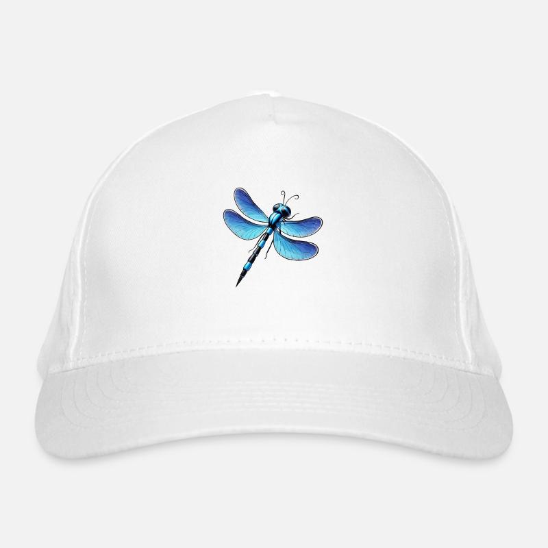 Libelle 1 Bio-Baseballkappe