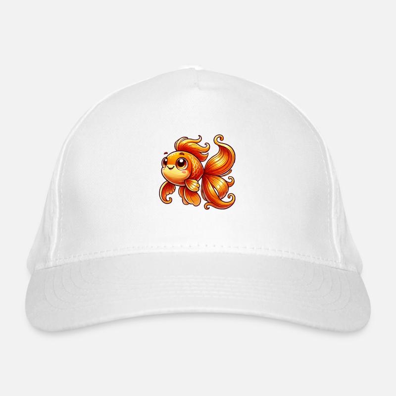 poisson rouge Casquette classique bio