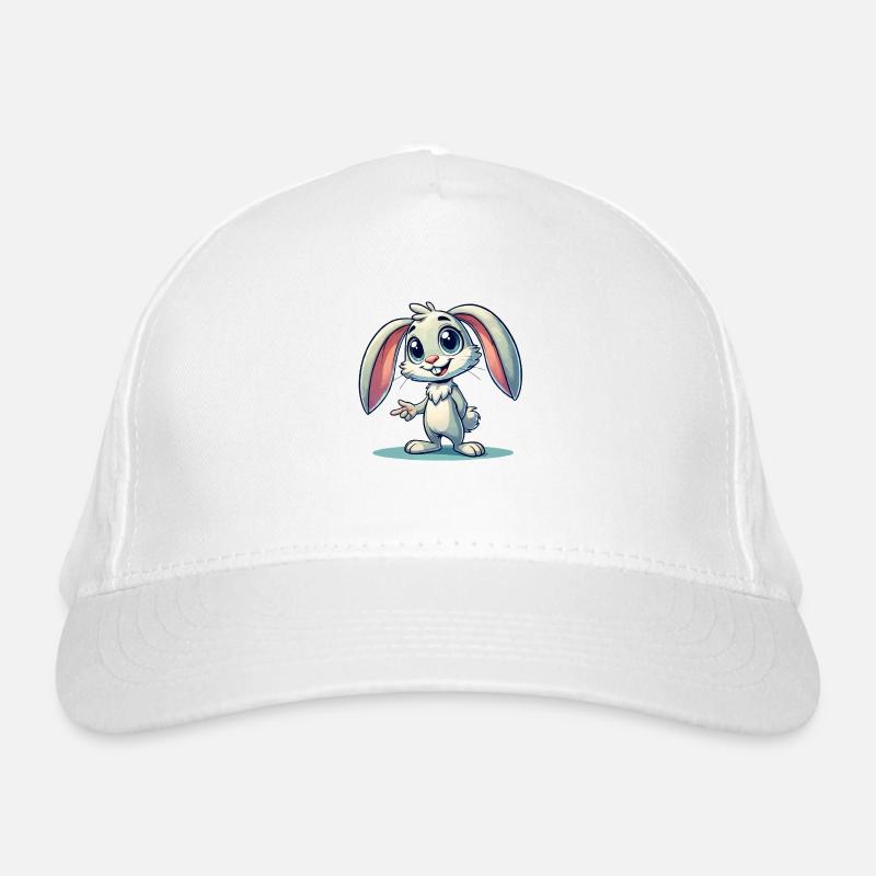 Bunny Comic Organic Baseball Cap