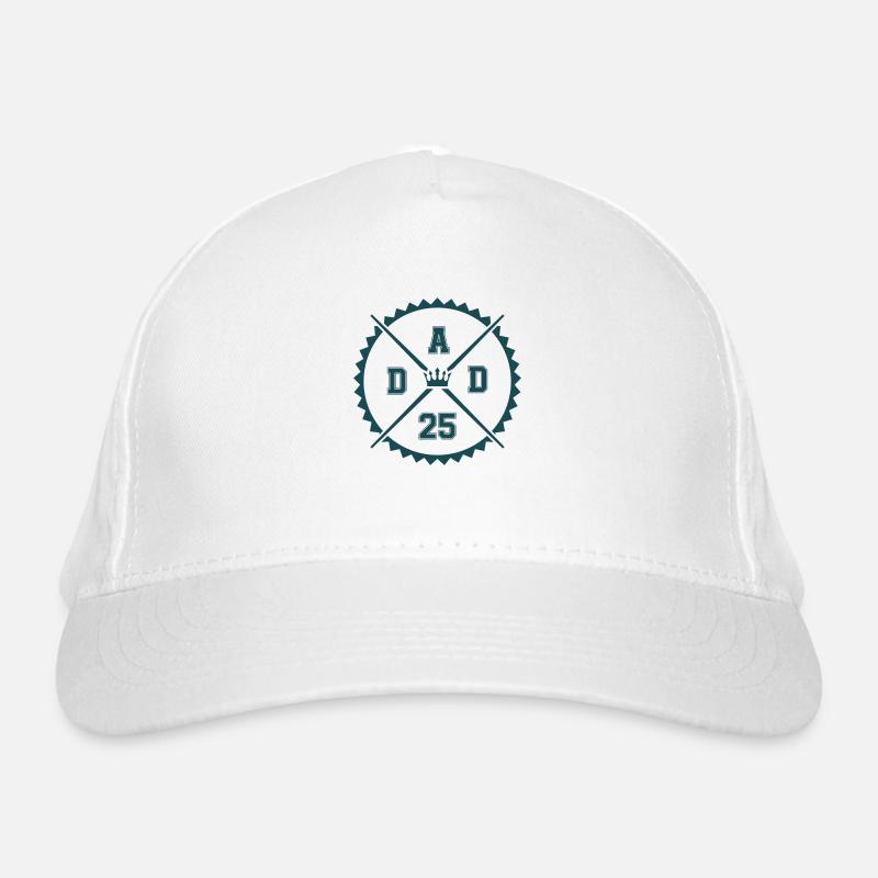 dad 25 Organic Baseball Cap
