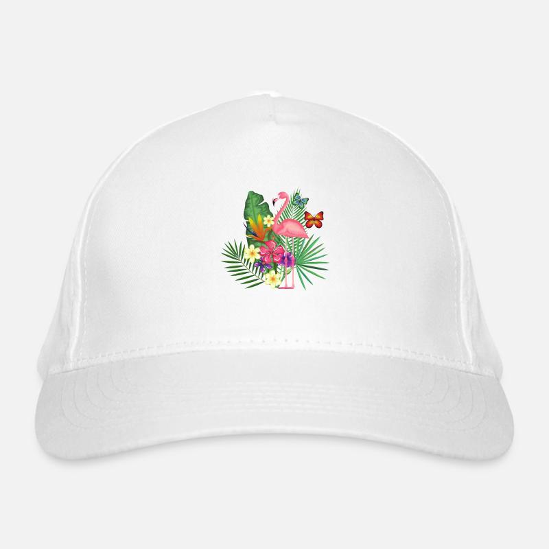 Flamingo Bio-Baseballkappe