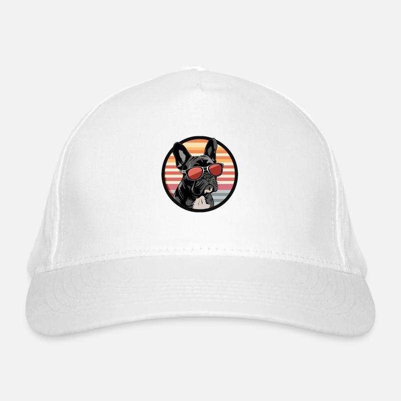 French Bulldog Dog Organic Baseball Cap