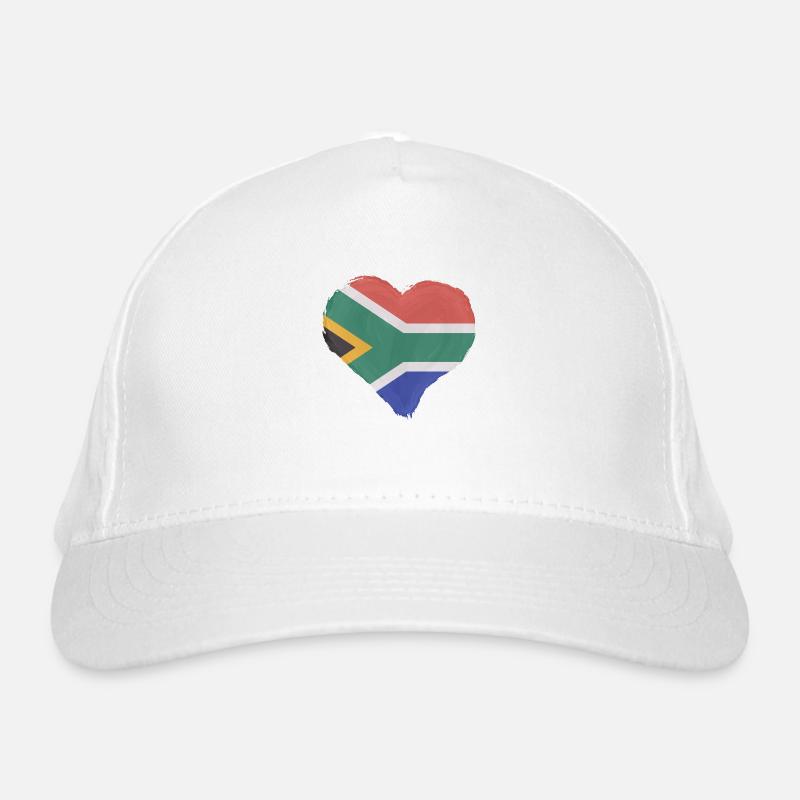 Drapeau de l’Afrique du Sud Drapeau sud-africain Casquette classique bio