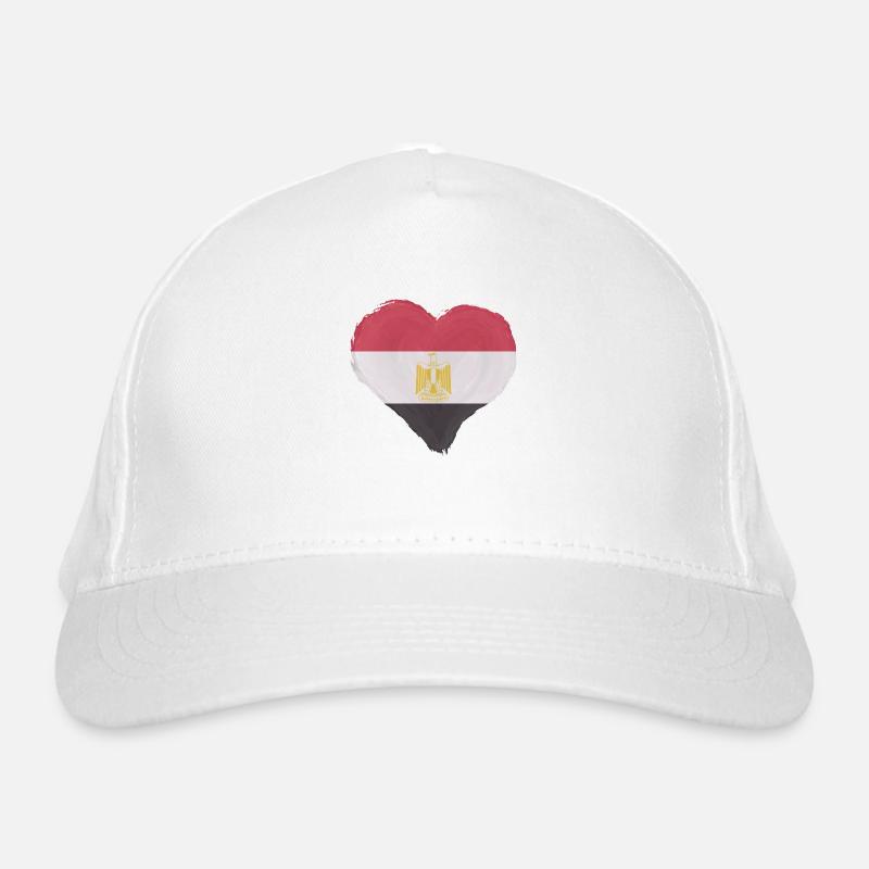 Egypte Drapeau Hurghada Afrique Drapeau égyptien Casquette classique bio