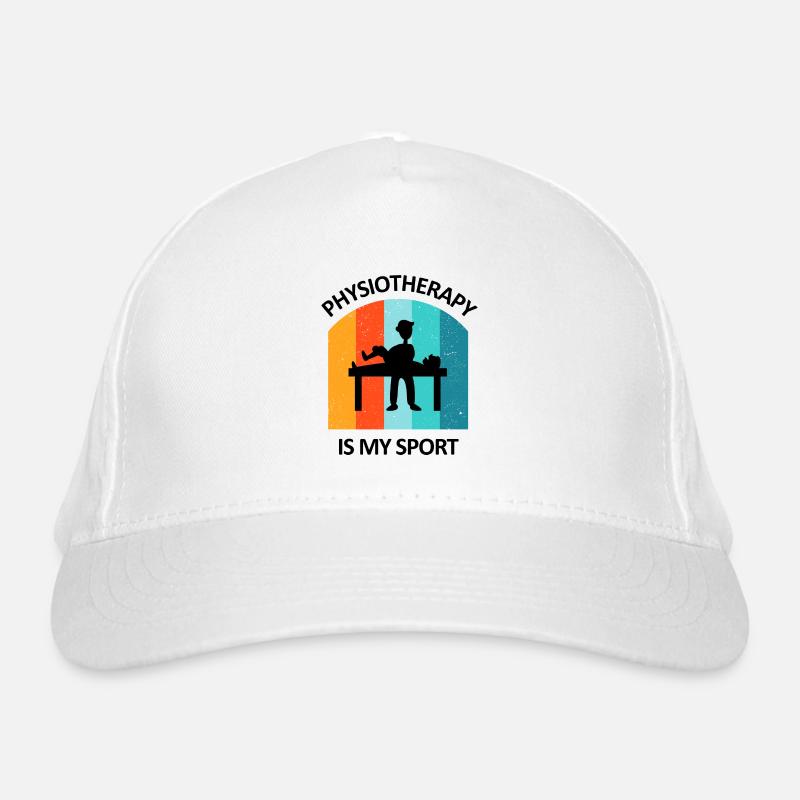 Physical Therapist Humorous Gift Saying Funny Organic Baseball Cap